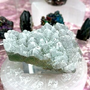 Fluorite with Calcite from Mexico 💚✨🫧 FCM01